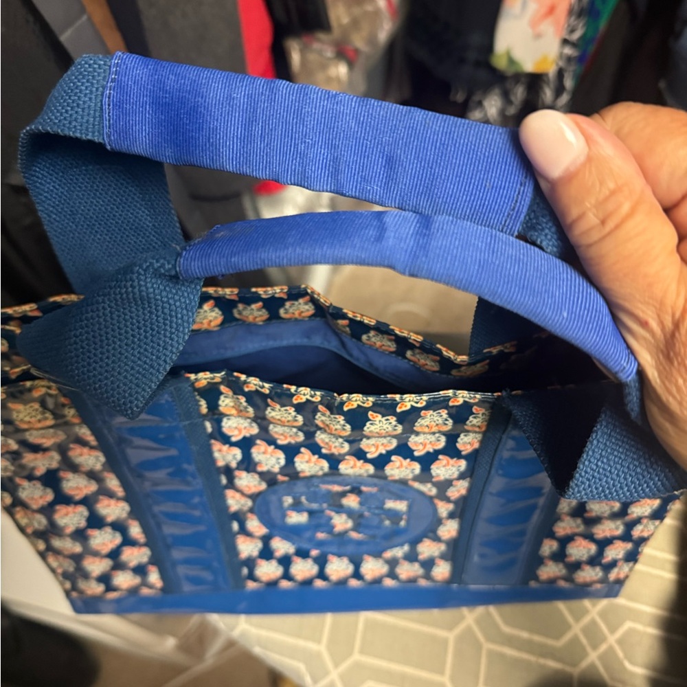 Tory Burch Vinyl Tote Bag - Picture 2 of 9